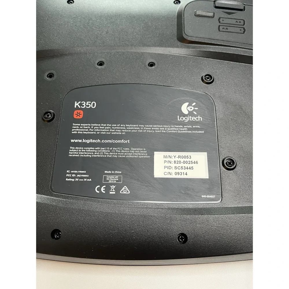 Logitech k350 wave